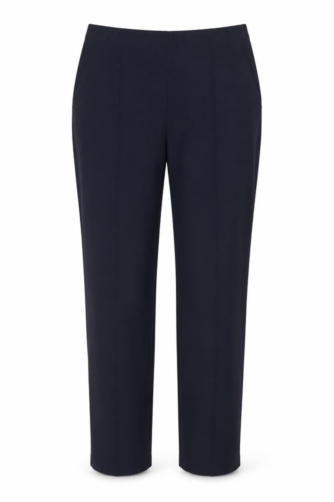Marks and Spencer Women's Blue Straight Trousers Size 12