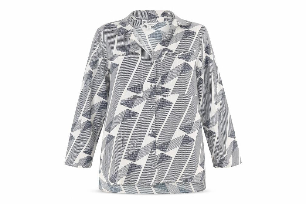 Marks and Spencer Women's Geometric Tunic Blouse Size 6