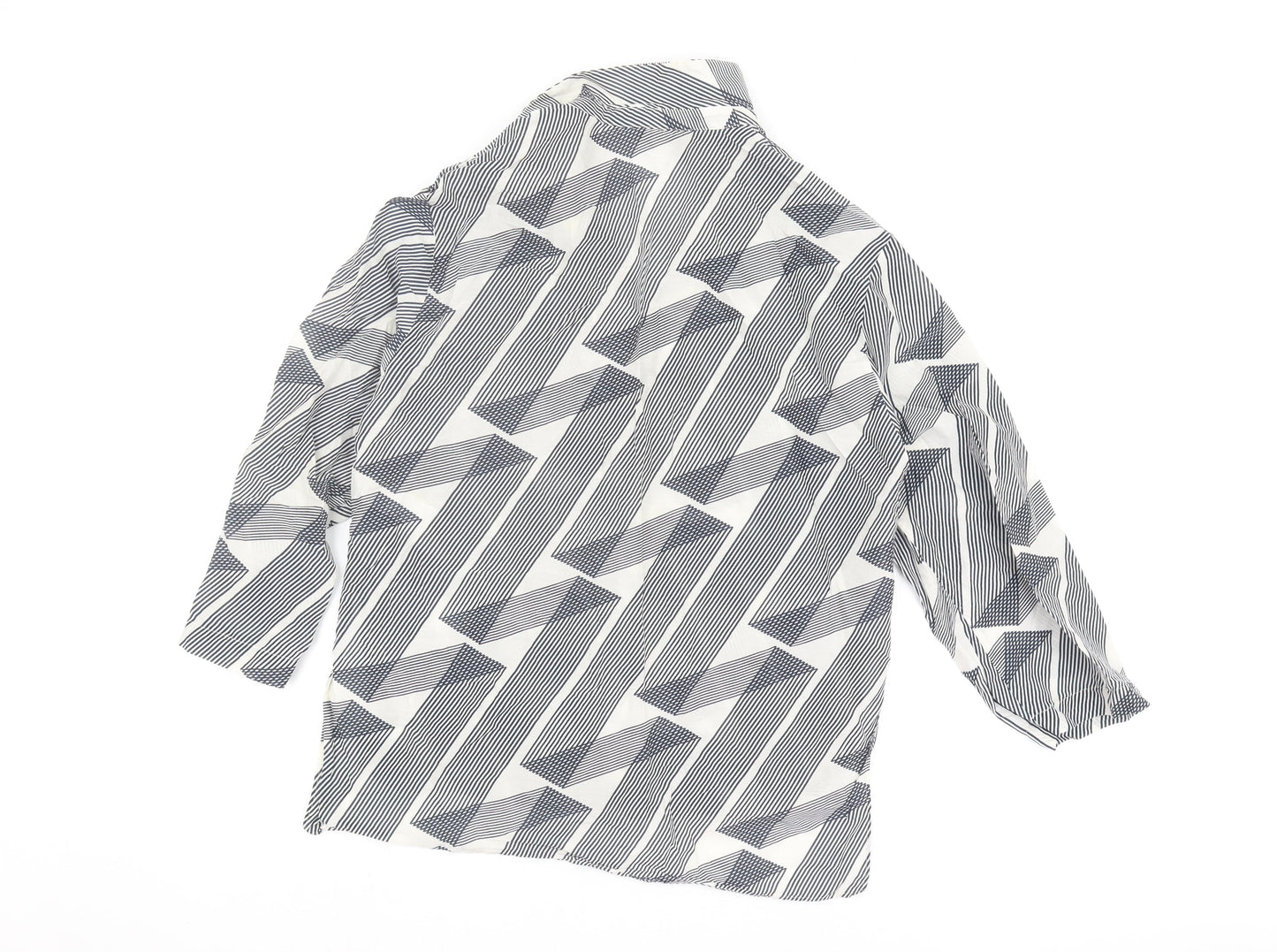 Marks and Spencer Women's Geometric Tunic Blouse Size 6