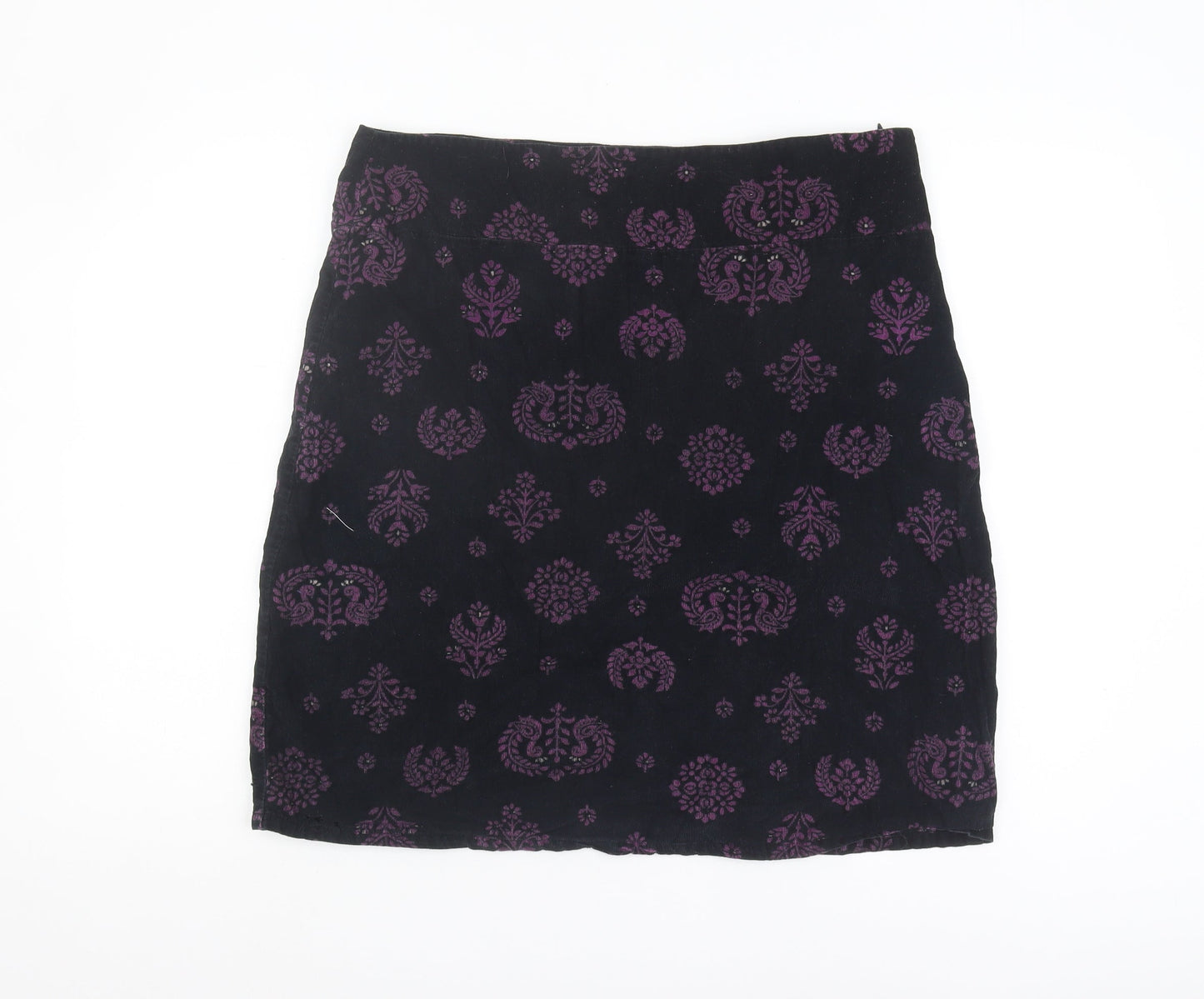 Nomads Women’s Black Size 14 Geometric Pencil Skirt