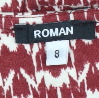 Roman Women’s Multicoloured Geometric Dress Size 8