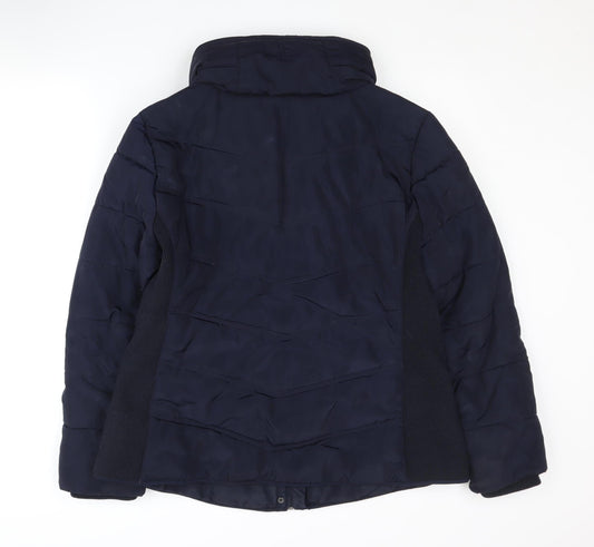 Laura Ashley Women's Blue Puffer Jacket Size 18