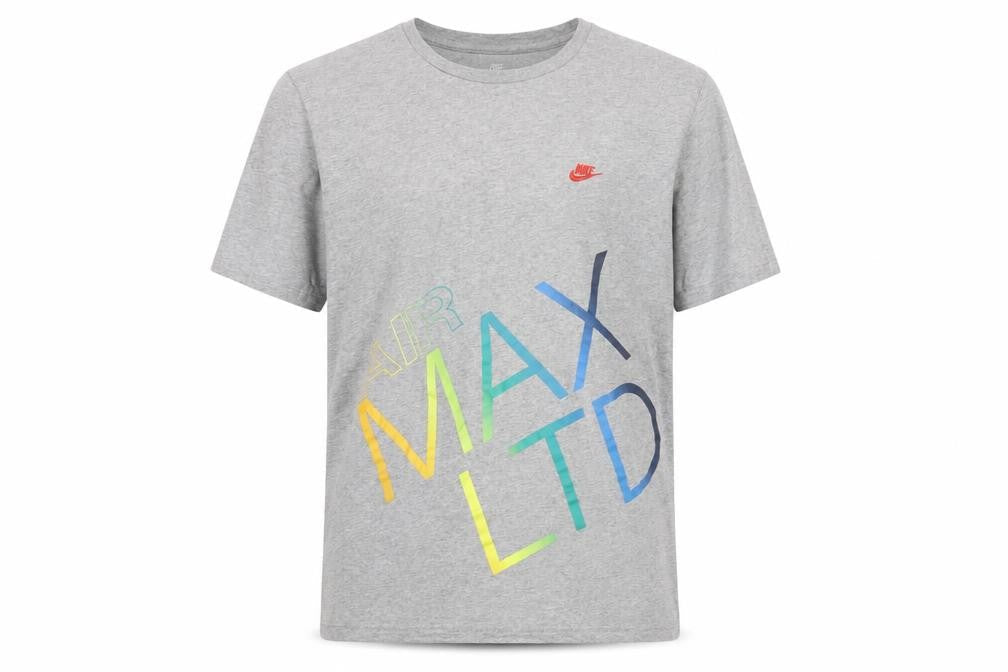 Mens UK Size L Nike Grey  Cotton T-Shirt