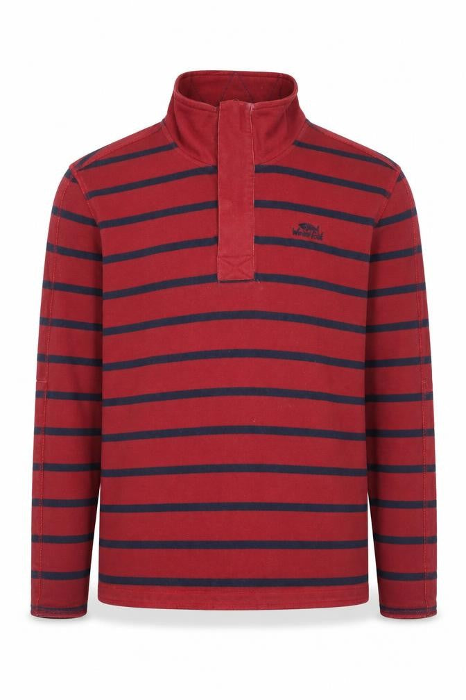 Mens UK M Regular Weird Fish Red Pullover Sweatshirt