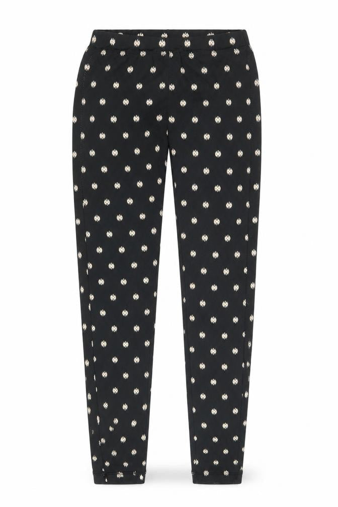Converse Women’s Black XS Leggings Geometric Pattern