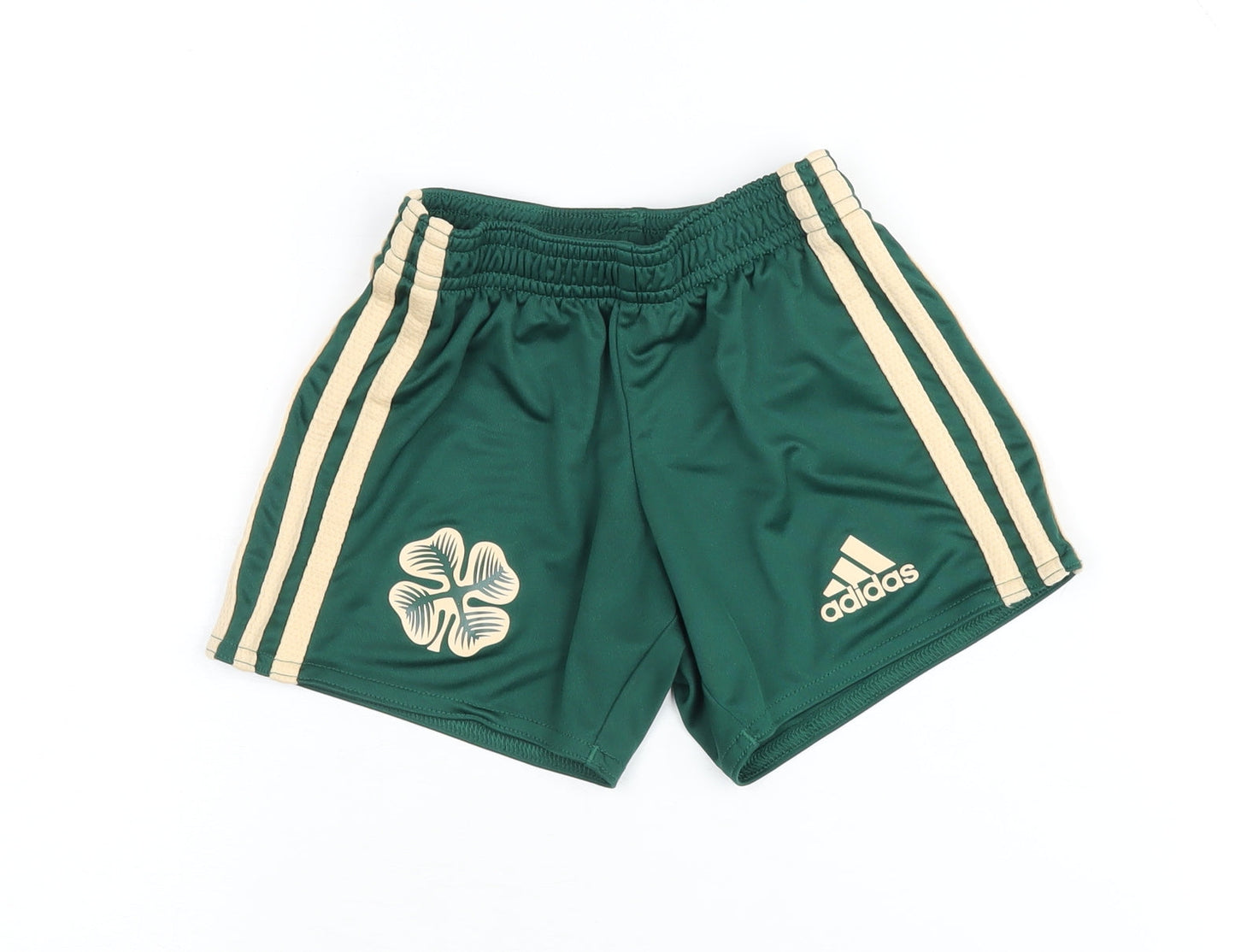 Adidas Green Unisex Toddler Sports Shorts 18-24 Months