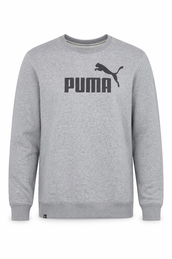 Mens UK M Regular PUMA Grey Pullover Sweatshirt