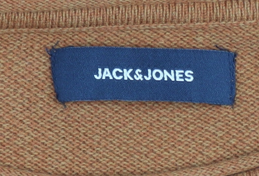 Jack & Jones Men's Brown Pullover Sweatshirt M