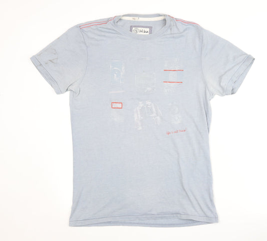 Fat Face Men's Blue S Crew Neck T-Shirt