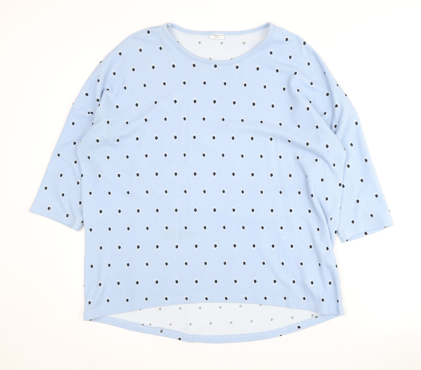 Jacqueline de Yong Women's Blue Polka Dot Jumper, M