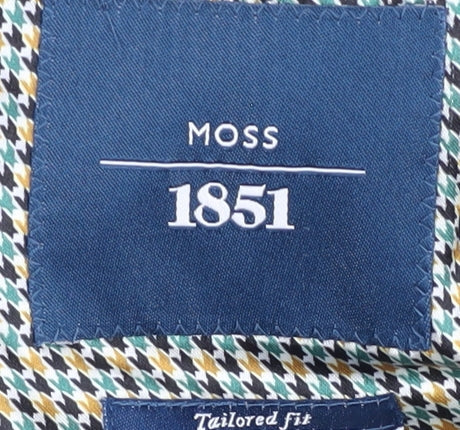 Moss 1851 Men's Blue Blazer 40S Notch Lapel