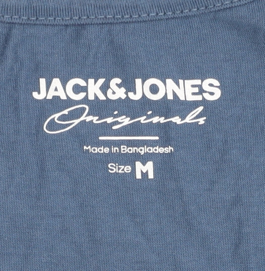 Jack & Jones Blue Sleeveless Men's T-Shirt M