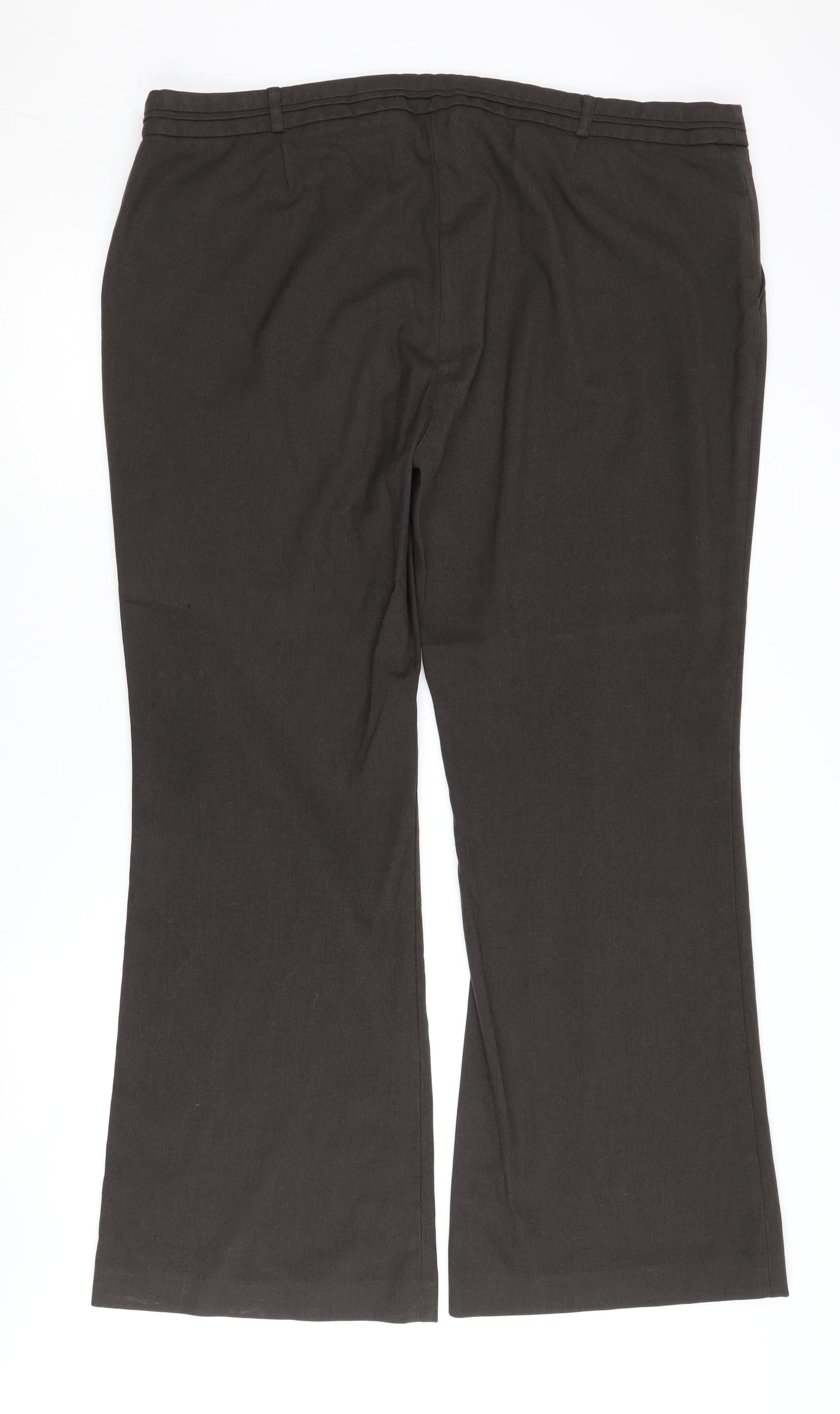 Alexon Women's Black Trousers, Size 20, Regular Fit