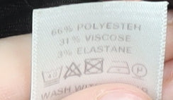 Alexon Women's Black Trousers, Size 20, Regular Fit