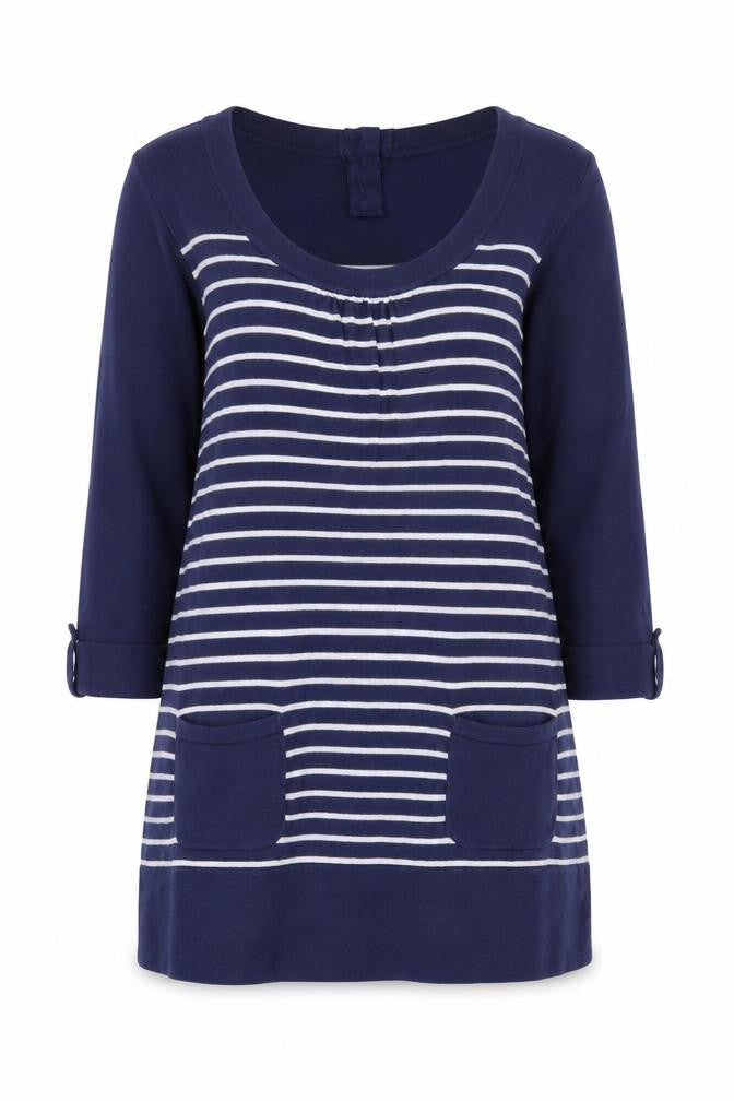Womens UK 12  Laura Ashley Blue Tunic