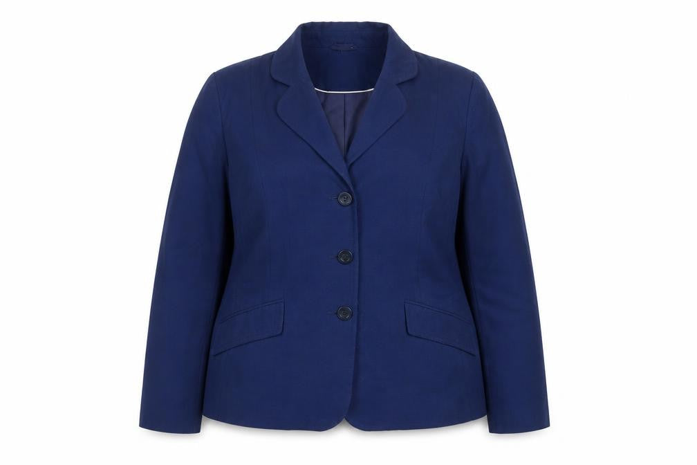 Eastex Women's Blue Blazer, Size 18, Long Sleeve