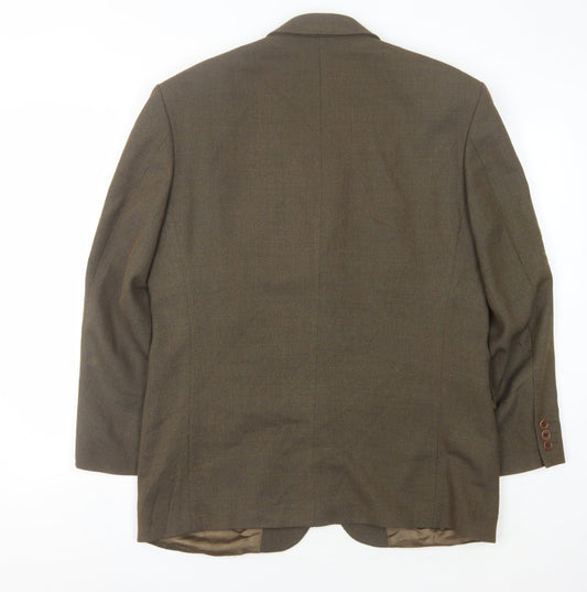 Marks and Spencer Brown Wool Blazer Men's 40S