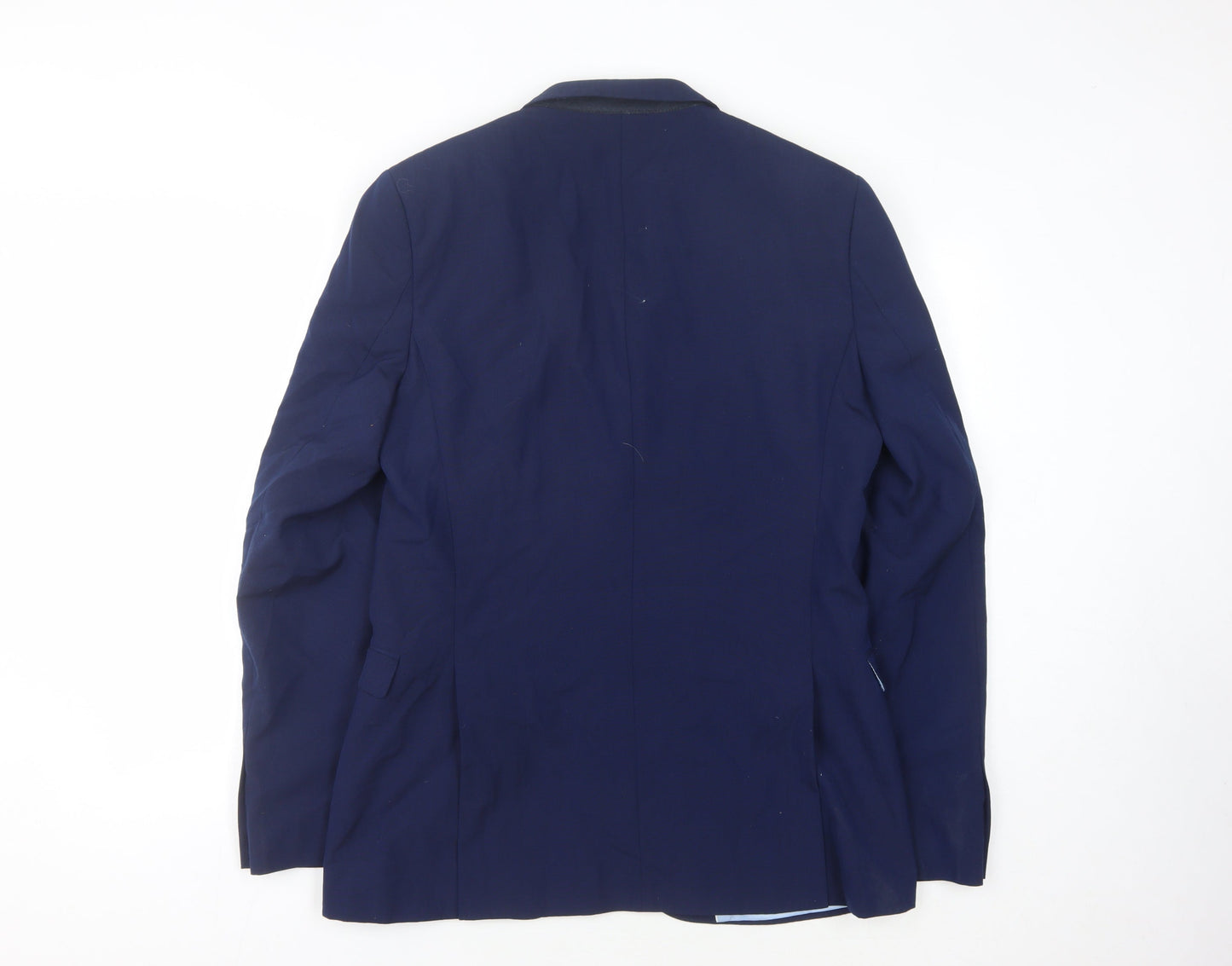 French Connection Men's Blue Slim Fit Blazer Jacket