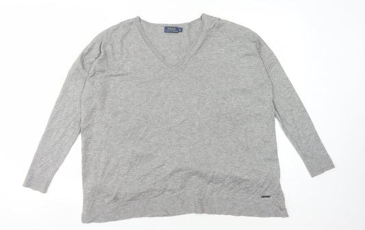 Polo Ralph Lauren Women's Grey XS Pullover Jumper