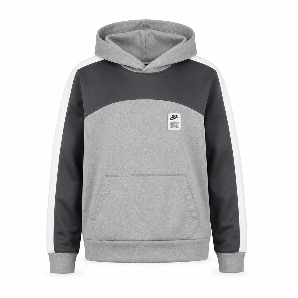 Unisex Adults UK S Regular Nike Grey Pullover Hoodie
