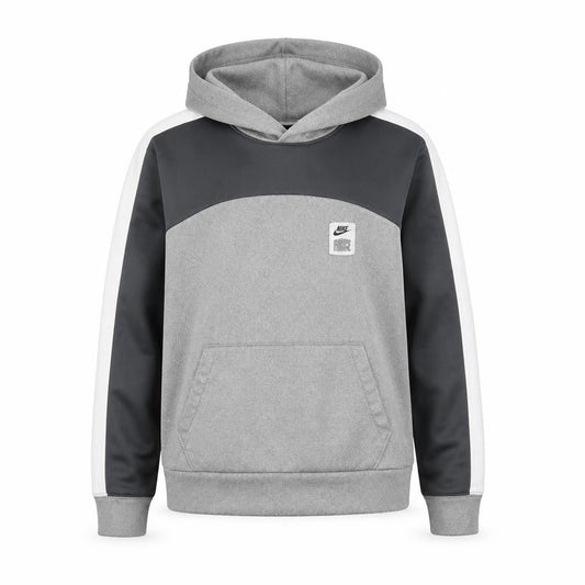 Unisex Adults UK S Regular Nike Grey Pullover Hoodie