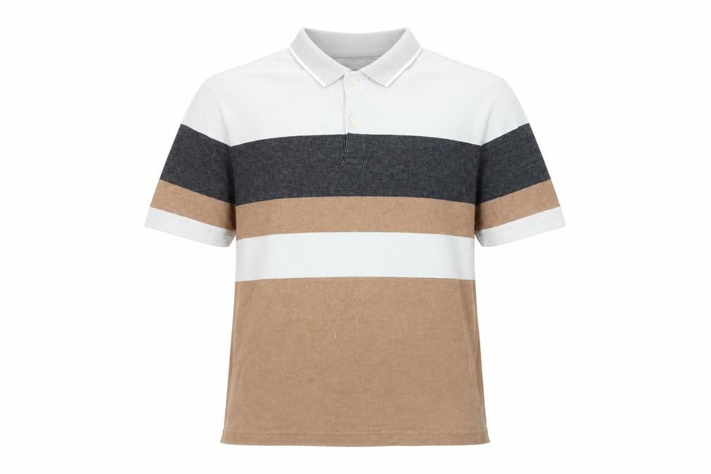 Marks and Spencer Men's Multicoloured 2XL Striped Polo