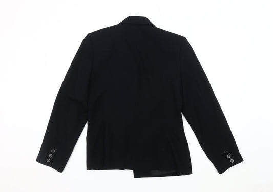 Richards Women's Black Blazer UK 12, Business, Excellent