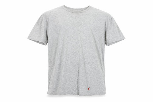 Mens UK Size L Polo Ralph Lauren Grey  Cotton T-Shirt