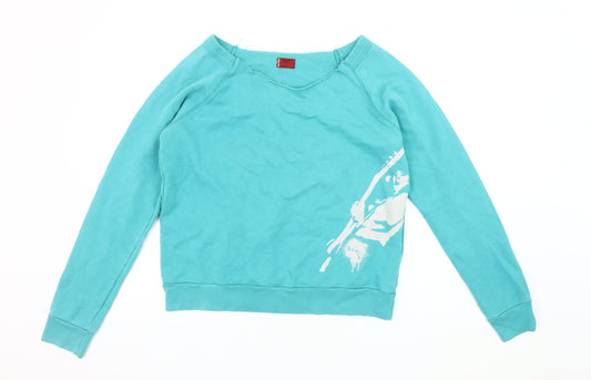 Levi's Women's Blue Pullover Sweatshirt L