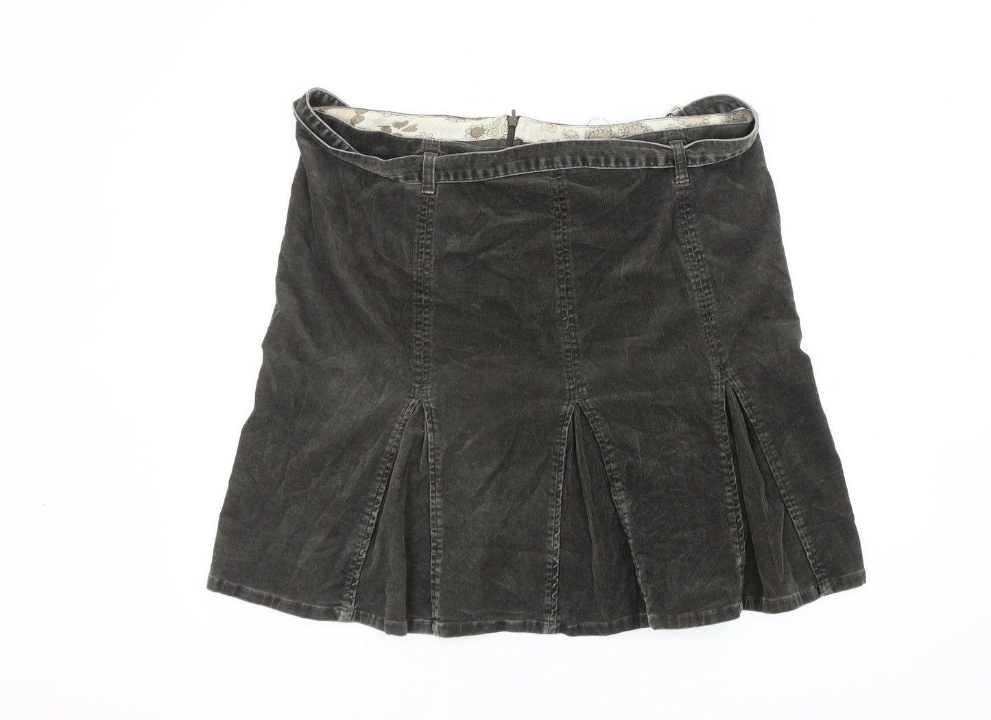 Miss Selfridge Women's Black Pleated Skirt Size 16