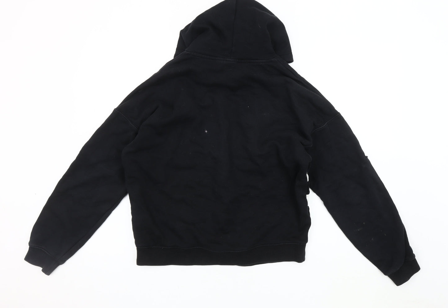 Adidas Women's Black Hoodie, Size 8, Pullover Style