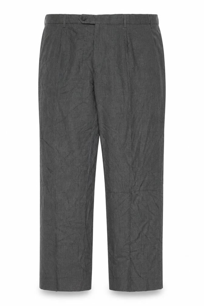 Marks and Spencer Men's Grey Trousers, Size 42