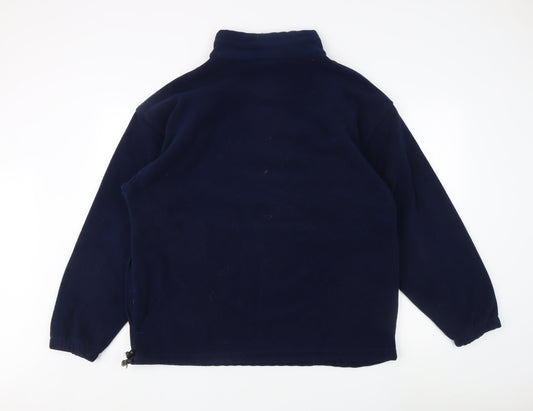 J. America Men's Blue XL Fleece Sweatshirt