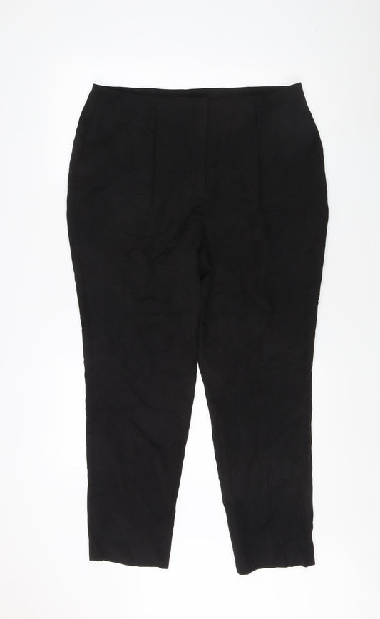 Very Women's Black Trousers Size 16
