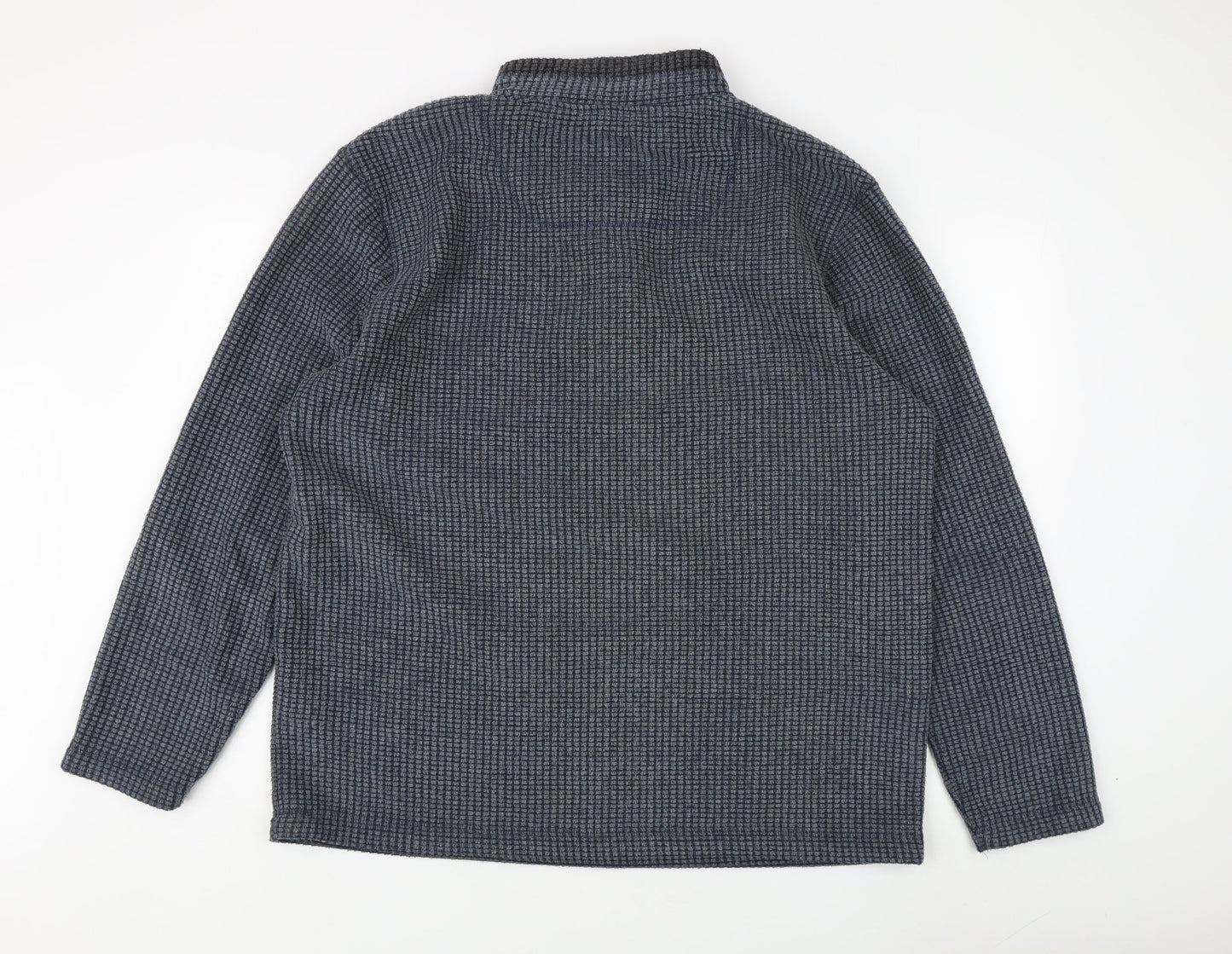 Weird Fish Men's Blue Pullover Sweatshirt 2XL