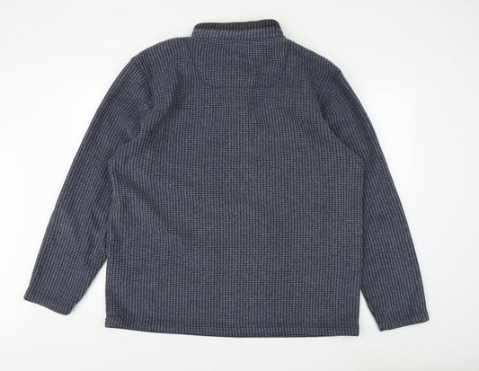 Weird Fish Men's Blue Pullover Sweatshirt 2XL