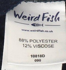 Weird Fish Men's Blue Pullover Sweatshirt 2XL