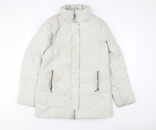Mountain Warehouse Women's Grey Puffer Jacket Size 12