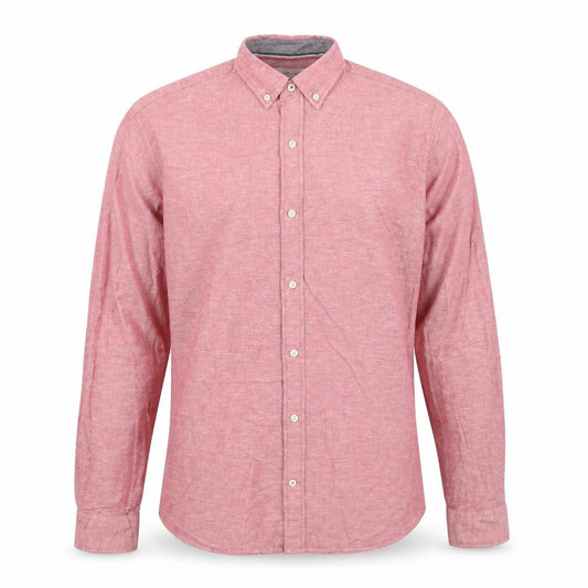 Jack & Jones Men's Red Small Casual Long Sleeve Shirt