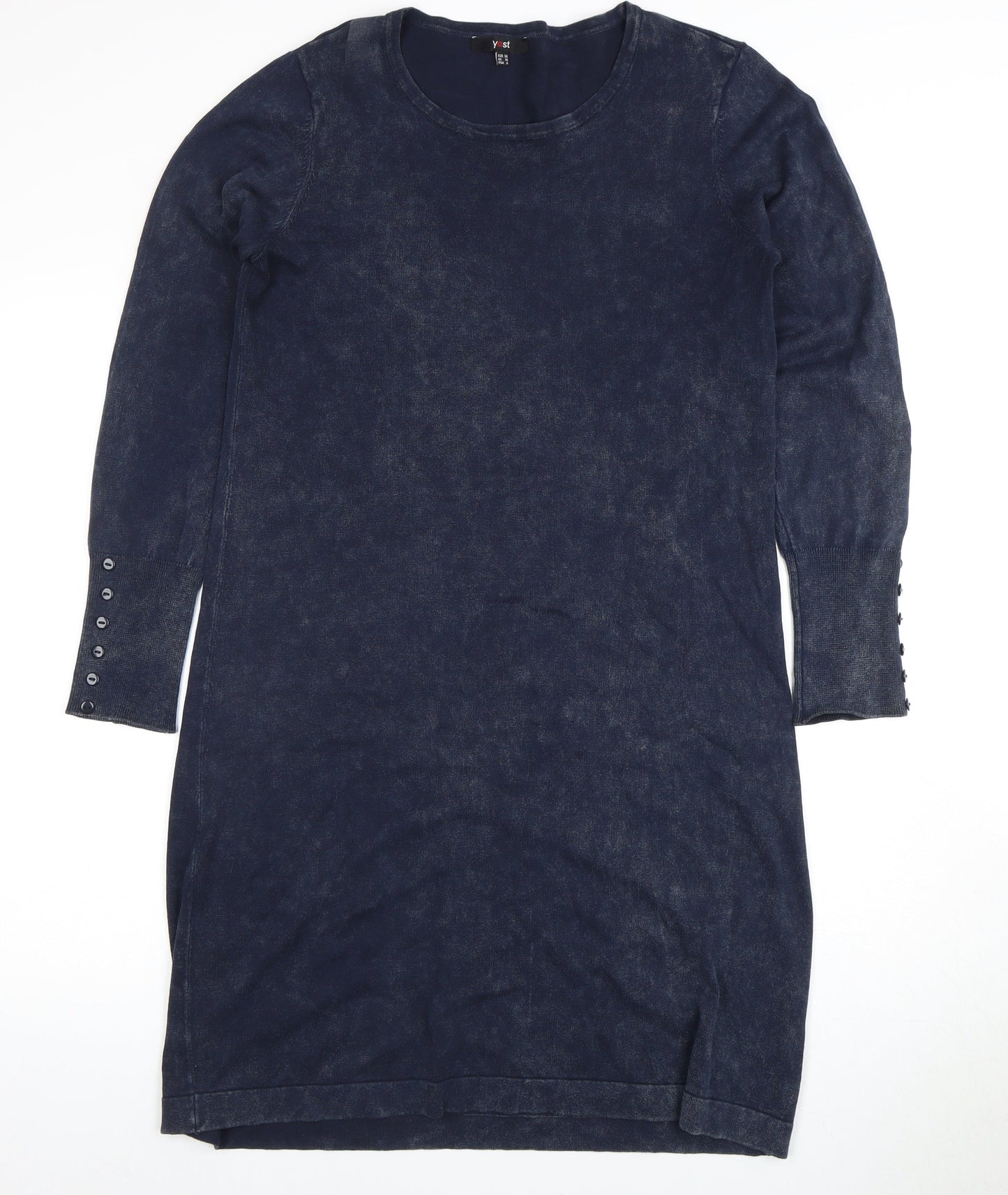 Yest Women's Blue Long Sleeve Dress Size 10