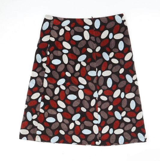Hobbs Women's Multicoloured A-Line Skirt Size 10
