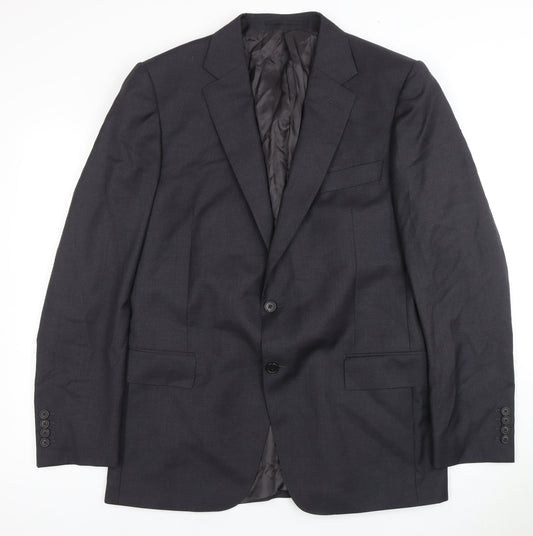 Gieves & Hawkes Men's Grey Blazer 42L