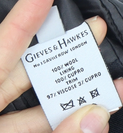 Gieves & Hawkes Men's Grey Blazer 42L