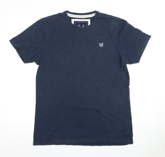 Crew Clothing Co. Men's Blue M Logo T-Shirt