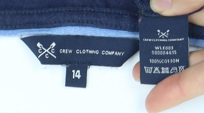 Crew Clothing Company Womens Multicoloured Stripe Top