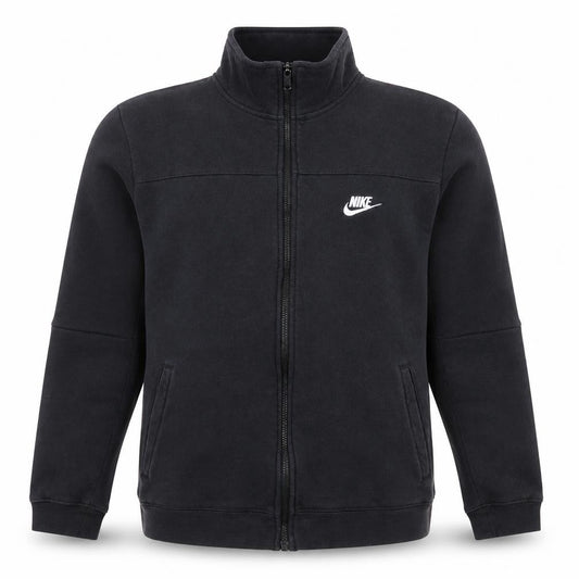 Mens UK S Regular Nike Black Full Zip Sweatshirt