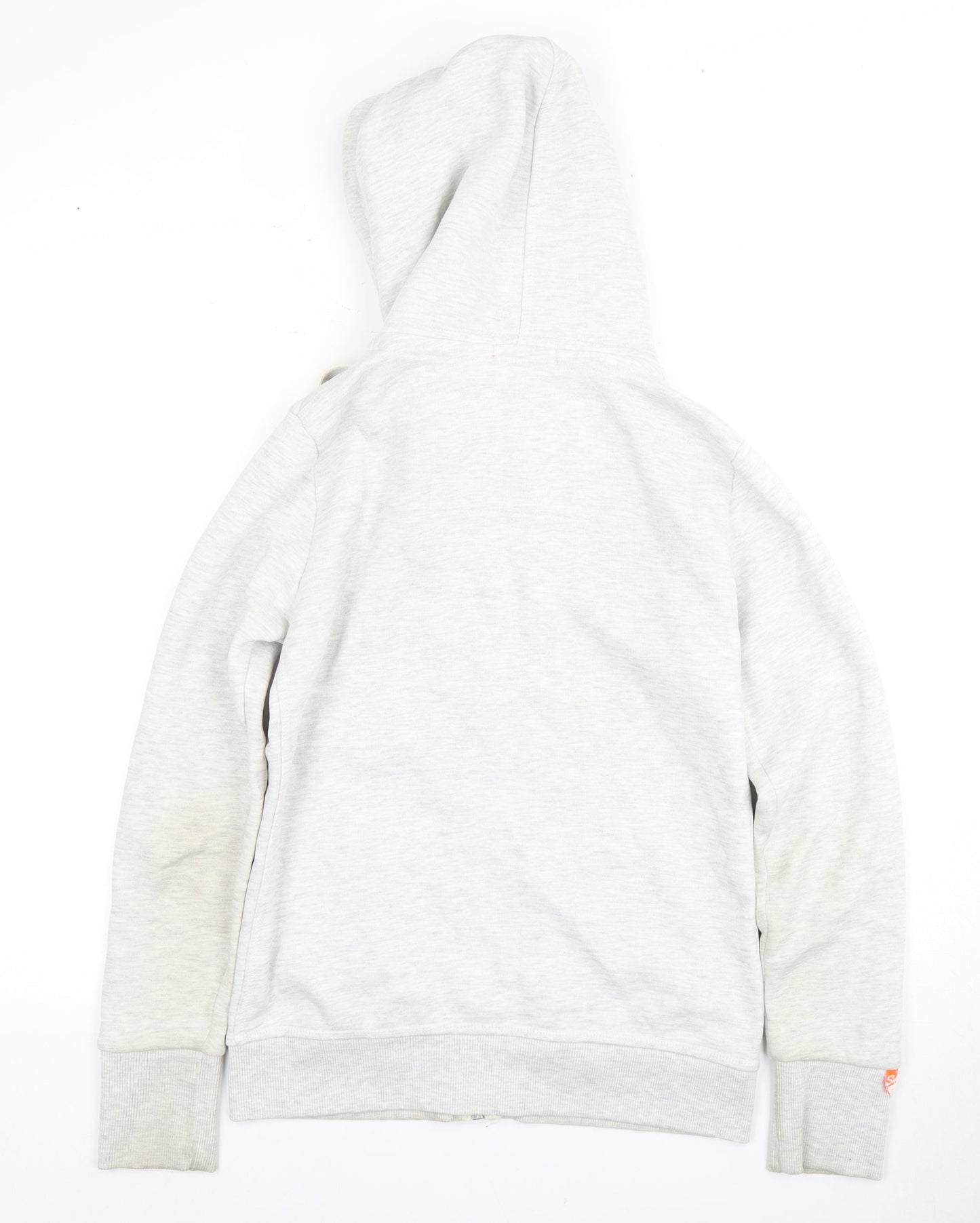 Superdry Women's Grey Full Zip Hoodie Size M