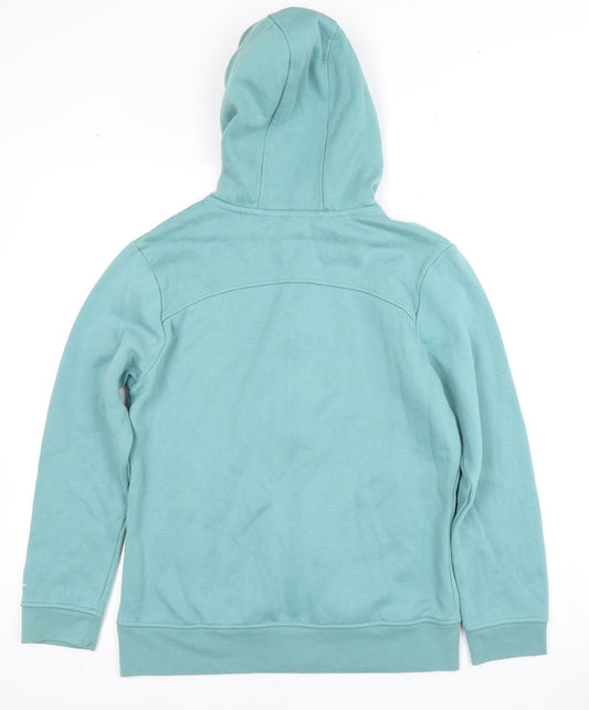LA Gear Women's Green Full Zip Hoodie, Size 12