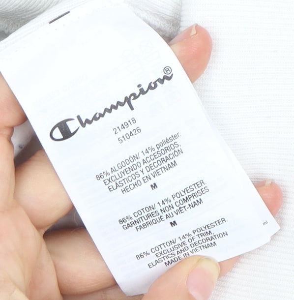 Champion Men's White Pullover Sweatshirt M