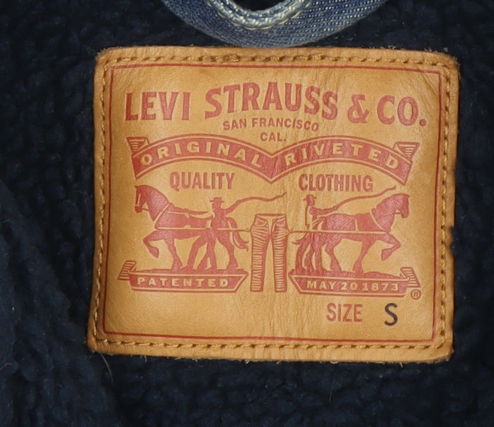 Levi Strauss Men's Blue Denim Jacket Size S